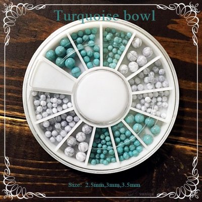 画像1: Turquoise bowl