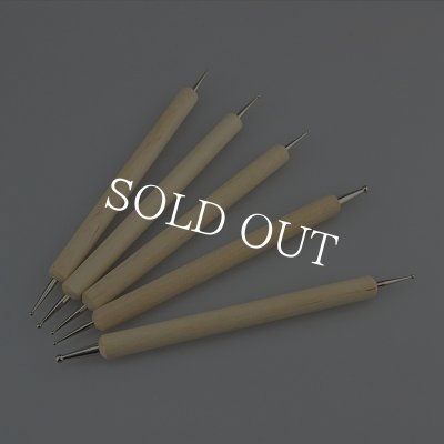 画像8: ケース付　ネイルブラシ+ドットペン20本セット【現品限り】