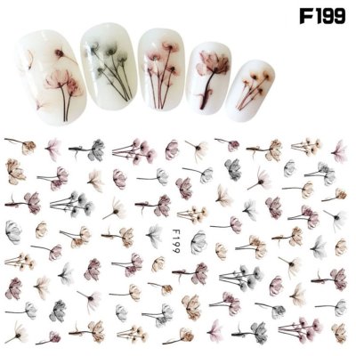 画像5: 3D　ネイルステッカーF181-246（F181/F195/F196/F199/F200/F227/F241/F242/F246）