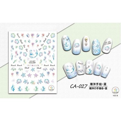 画像7: 3D　ネイルステッカー（ca006/ca007/ca011/ca014/ca026/ca027）