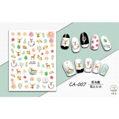 画像3: 3D　ネイルステッカー（ca006/ca007/ca011/ca014/ca026/ca027）