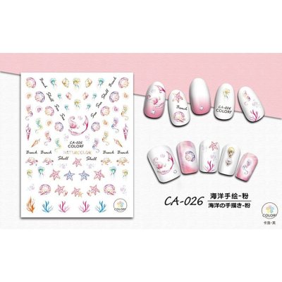 画像6: 3D　ネイルステッカー（ca006/ca007/ca011/ca014/ca026/ca027）