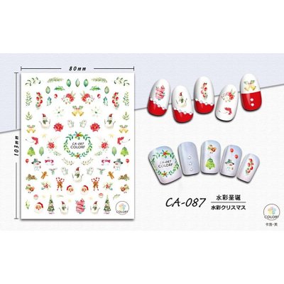 画像5: 3D　クリスマスネイルステッカー