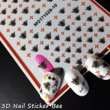 3Dネイルステッカー　蜂