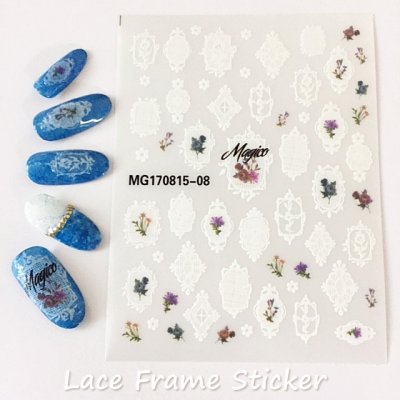 画像3: レースフレームステッカー