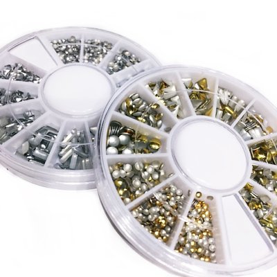 画像5: スタッズセット　ゴールド＆シルバー