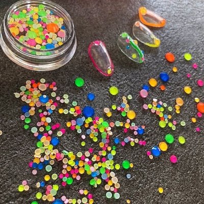 画像5: ネオンガラスストーン