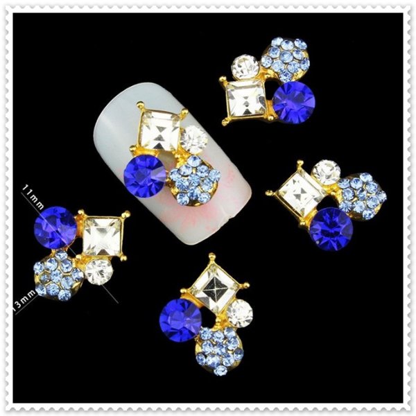 画像2: 3Dパーツ ストーンブルー・パープル (2)