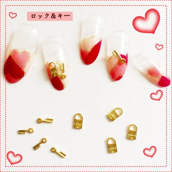 画像2: LOVEロック＆キー　10点 (2)