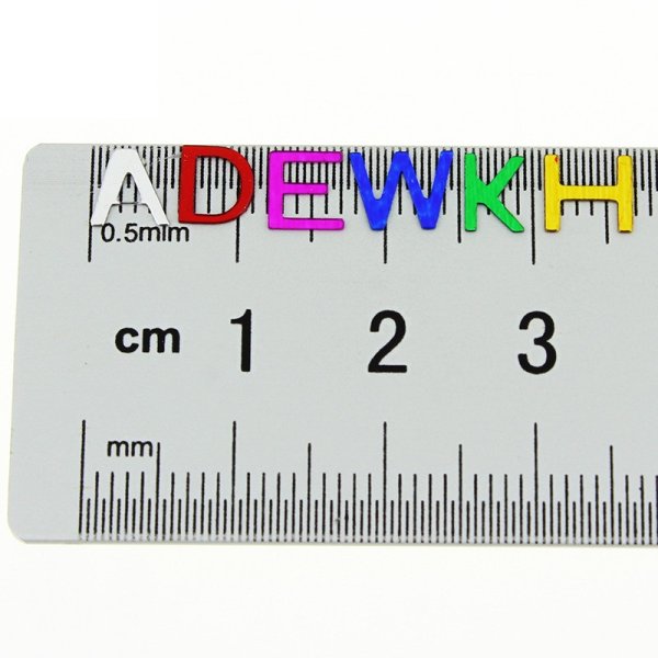 画像2: アルファベット スライス【5ｇ袋】 (2)