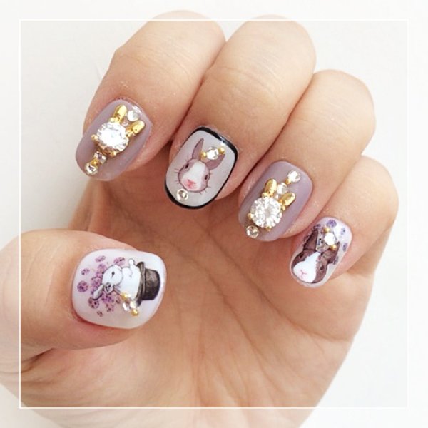 画像3: ラビットパーツ(ジルコン) (3)