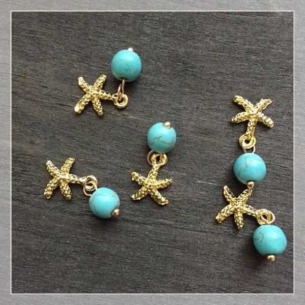 画像4: 揺れるシリーズ ヒトデ&ビーズ (4)