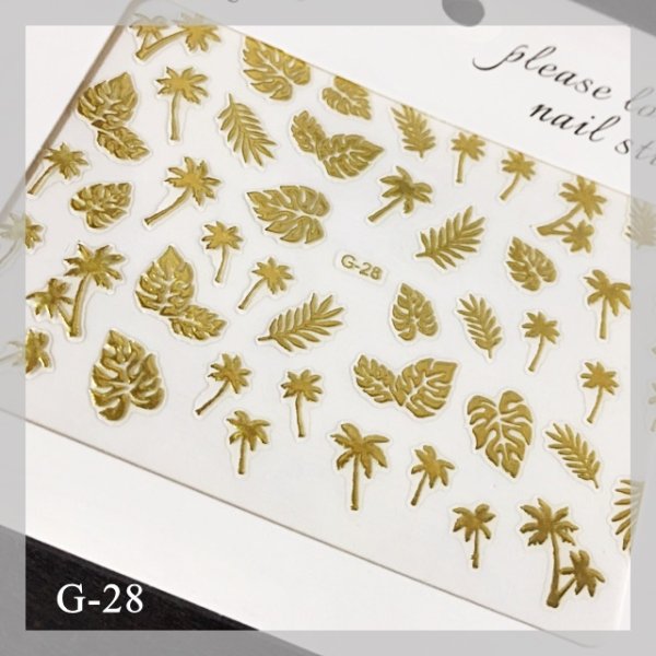 画像6: 3Dネイルステッカー　６種類 (6)