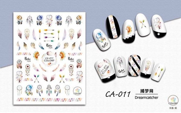 画像4: 3D　ネイルステッカー（ca006/ca007/ca011/ca014/ca026/ca027） (4)
