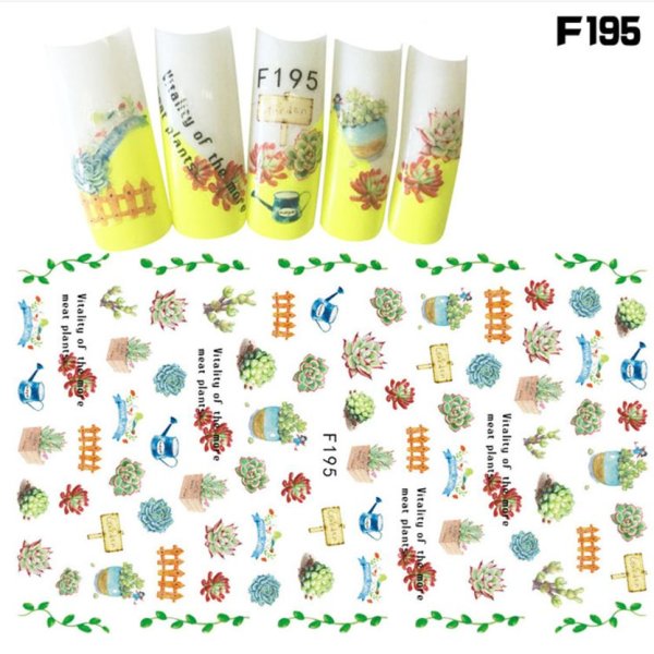 画像3: 3D　ネイルステッカーF181-246（F181/F195/F196/F199/F200/F227/F241/F242/F246） (3)