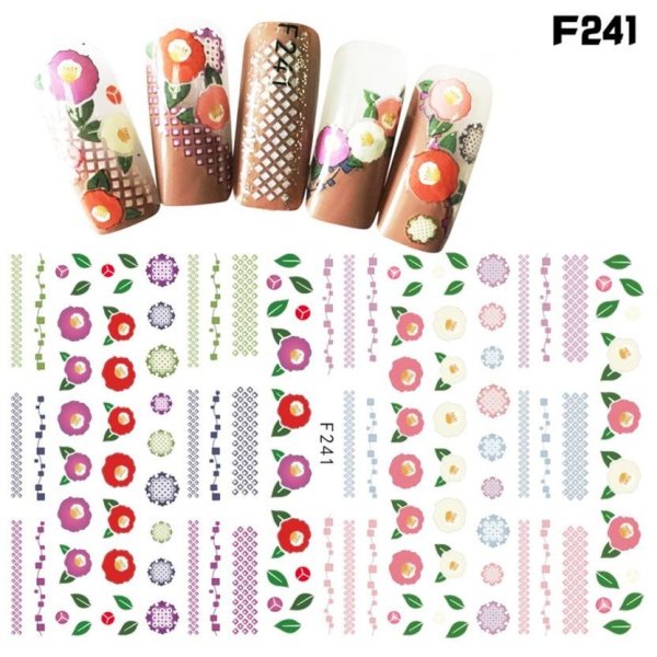 画像8: 3D　ネイルステッカーF181-246（F181/F195/F196/F199/F200/F227/F241/F242/F246） (8)