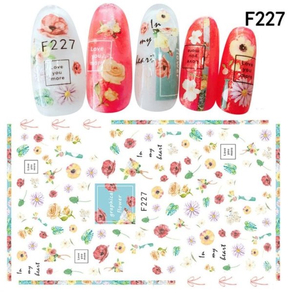 画像7: 3D　ネイルステッカーF181-246（F181/F195/F196/F199/F200/F227/F241/F242/F246） (7)