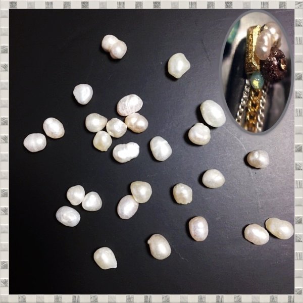 画像2: 天然　淡水パール　10点 (2)