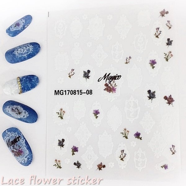 画像6: レースフレームステッカー (6)