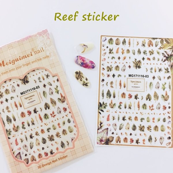 画像2: リーフステッカー (2)