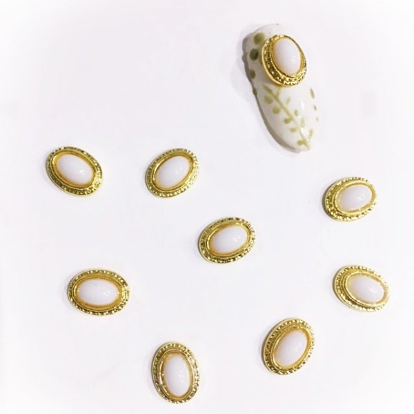 画像2: ホワイトストーンフレーム (2)