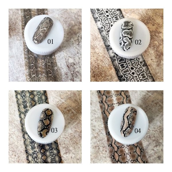 画像3: パイソン転写シート (3)