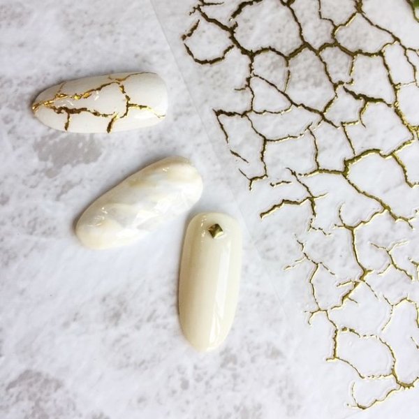 画像2: 3Dラインネイルステッカー (2)