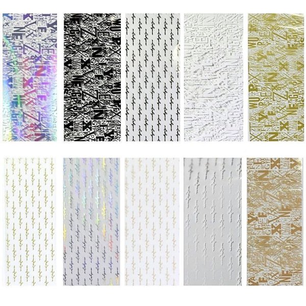 画像5: 英文転写シートセット (5)