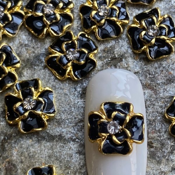 画像2: ブラックフラワー (2)