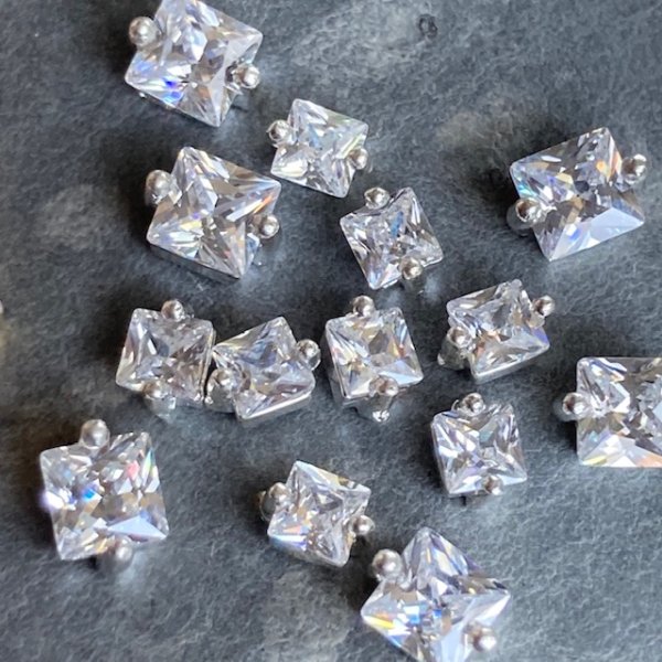 画像9: プリンセスカット　ジルコニア (9)