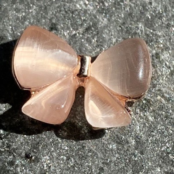 画像7: キャッツアイストーン&シェル ビックリボン (7)