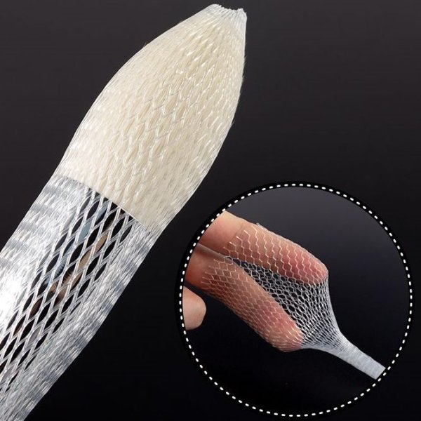 画像2: メイクブラシ メッシュカバー (2)