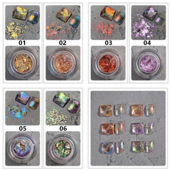 画像2: カメレオン オーロラフレーク (2)