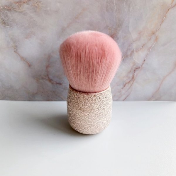 画像3: フラッフィブラシ シャンパンピンクゴールド (3)