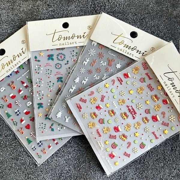 画像5: 5D　ぷっくり立体シール　クリスマス (5)